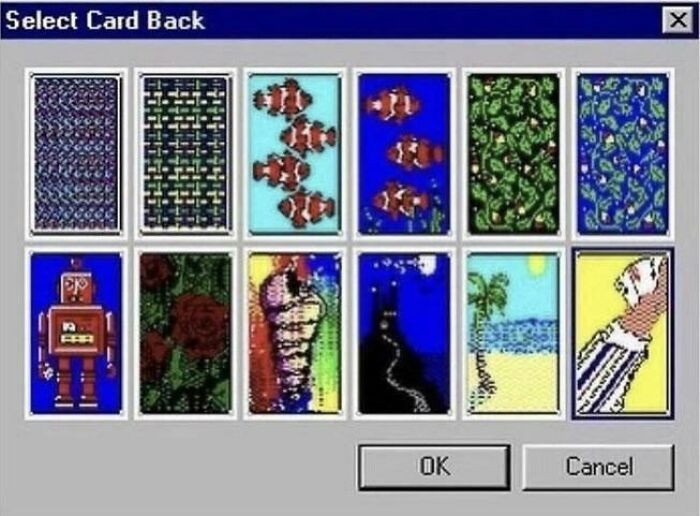 10. Solitaire Card Backs