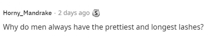27. Lashes...