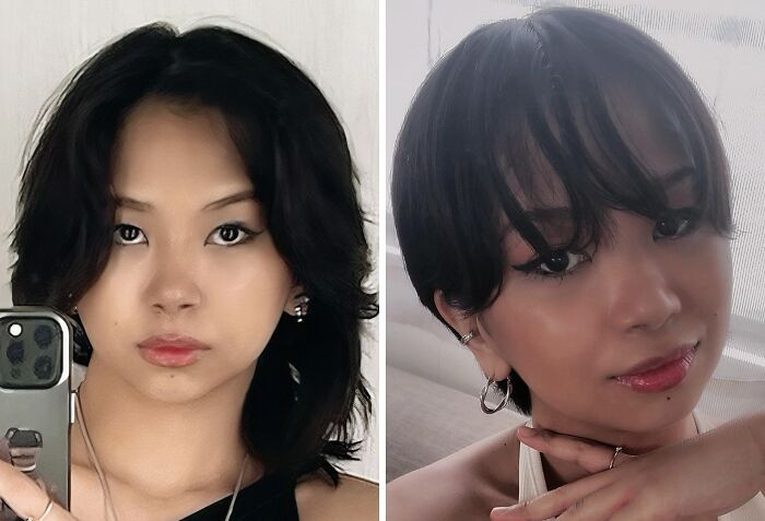 "Riskiest Haircut I’ve Ever Done On My Fine Hair, But I Think It Worked? Before & After"