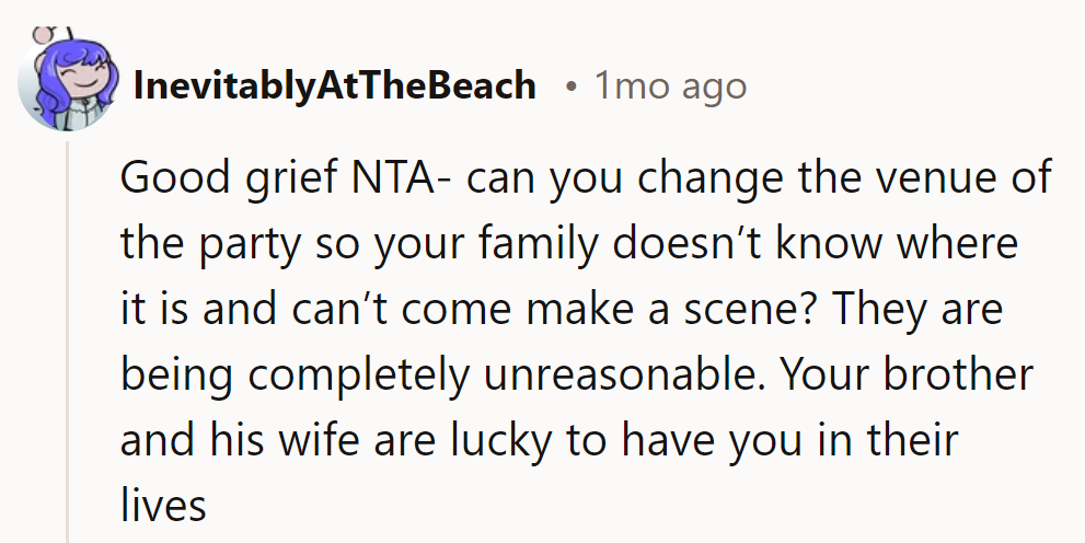 17. Plot twist: Party location classified. Family drama on lockdown.