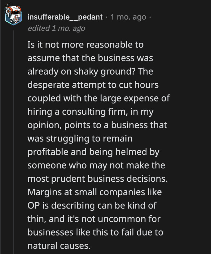 There could also be the reason that it was already on thin ice