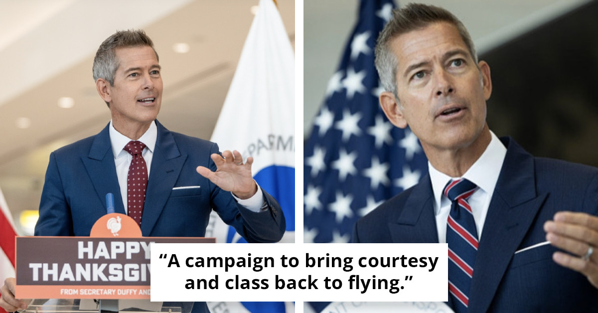 Outrage Erupts as US Transportation Chief Criticizes Inappropriate Attire for Air Travel and Sends Cautionary Message