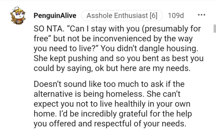 You bent as best as you could