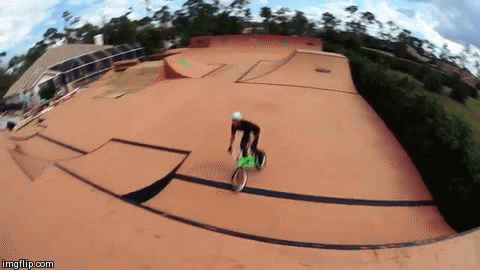 9. Spin City: A sprawling 11,000-square-foot adrenaline rush built by Pro BMX rider Mike Spinner himself.