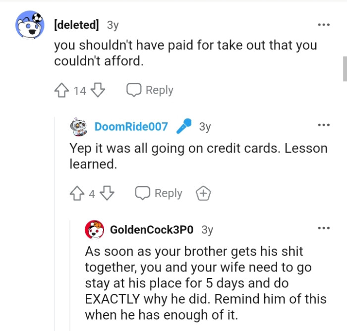 And the comments roll in...