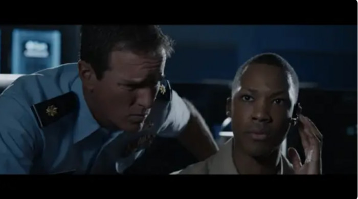 26. Before starring in Teen Wolf, Linden Ashby had a cameo in Iron Man 3 as a commander.