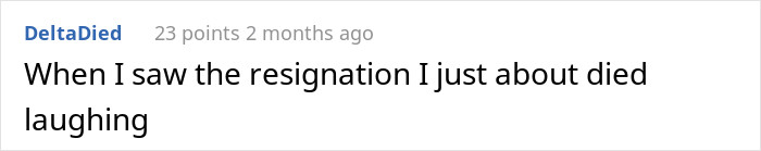 When this Redditor laughed.