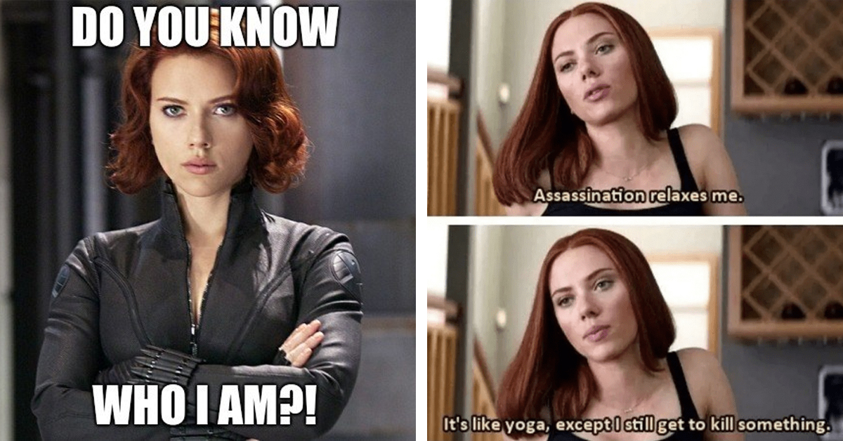25 Brave And Beautiful Memes About Black Widow That Show Her Importance In Marvel's Avengers Team