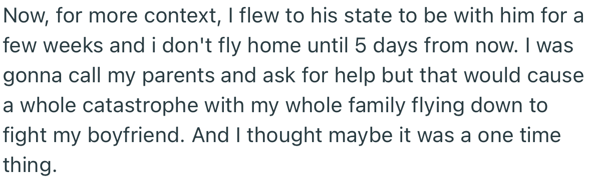 OP Didn’t Want to Raise an Alarm Because It Could Lead to Chaos, Especially from Her Family’s End