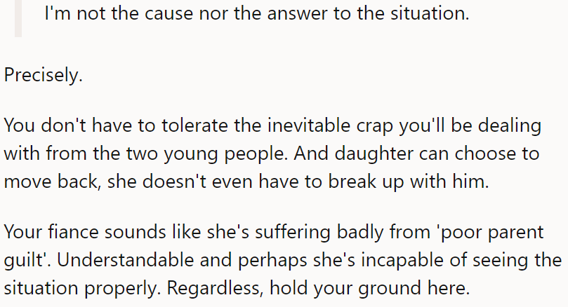 Another Redditor supported the OP's stance