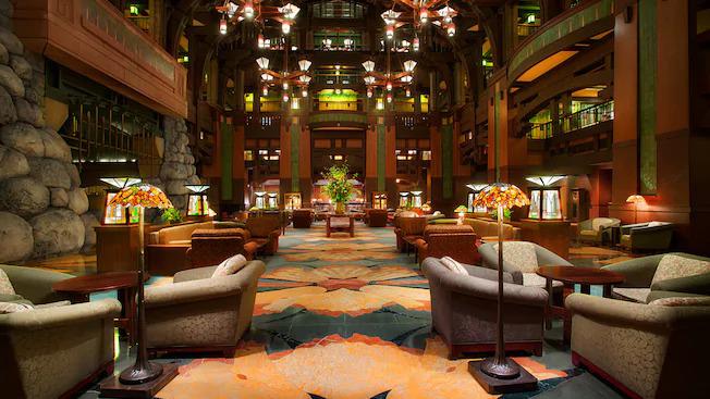 8. Did you know that the Disneyland resort has a hotel nested inside a theme park?