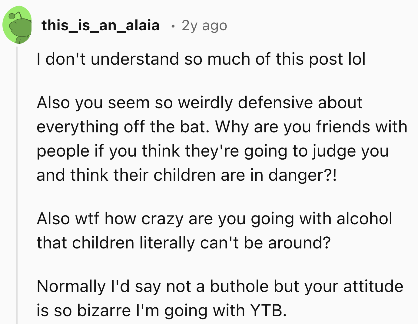 Doesn't Understand Much of The Post