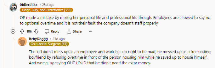 If you want to tank your relationships with your fellow coworkers who have to pick up the slack, sure. It's not a good look when one person selfishly refuses to chip in their share.
