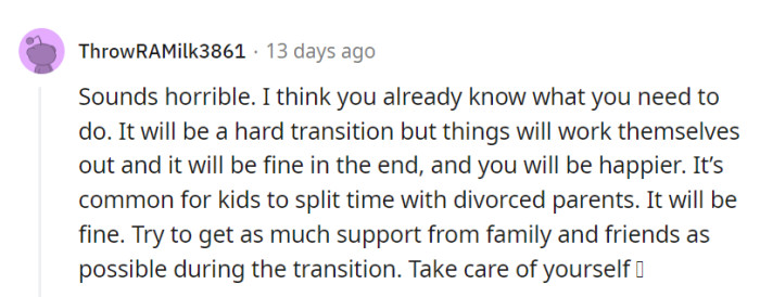 In her shoes, it's a thunderstorm, but the sun follows rain.