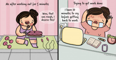 Artist Illustrates Funny Comics About Women's Daily Challenges, And Here Are 21 Of The Most Relatable Ones