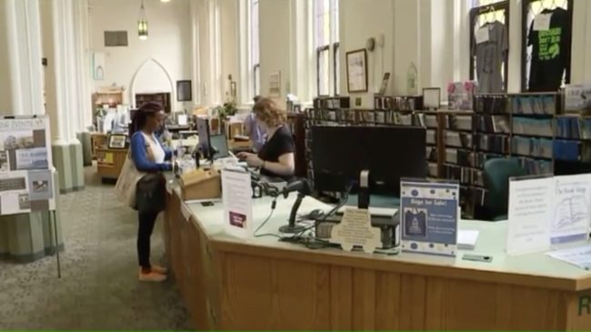 Hannon found a book he forgot to return 45 years ago and decided to return it.