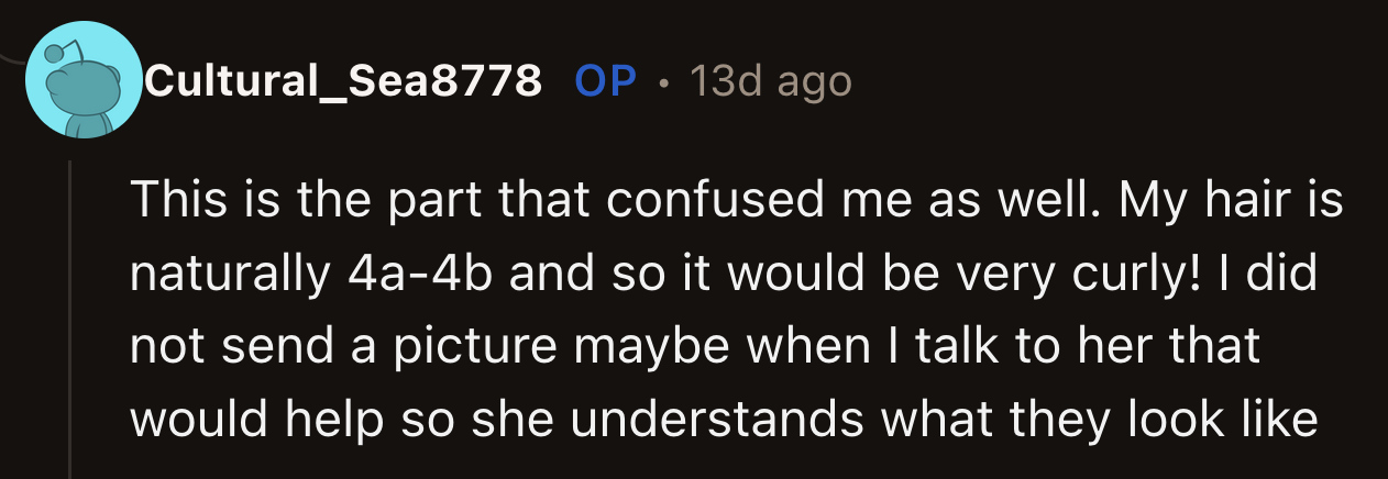 It seemed OP was still willing to talk to the bride to enlighten her about boho braids.