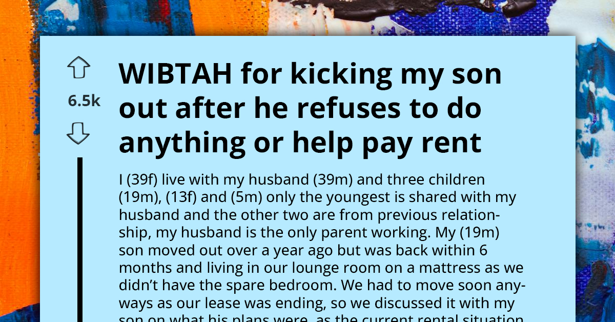 Parents Consider Kicking Out Jobless Adult Son For Refusing To Pay Rent Or Help With Chores Amid Financial Struggles
