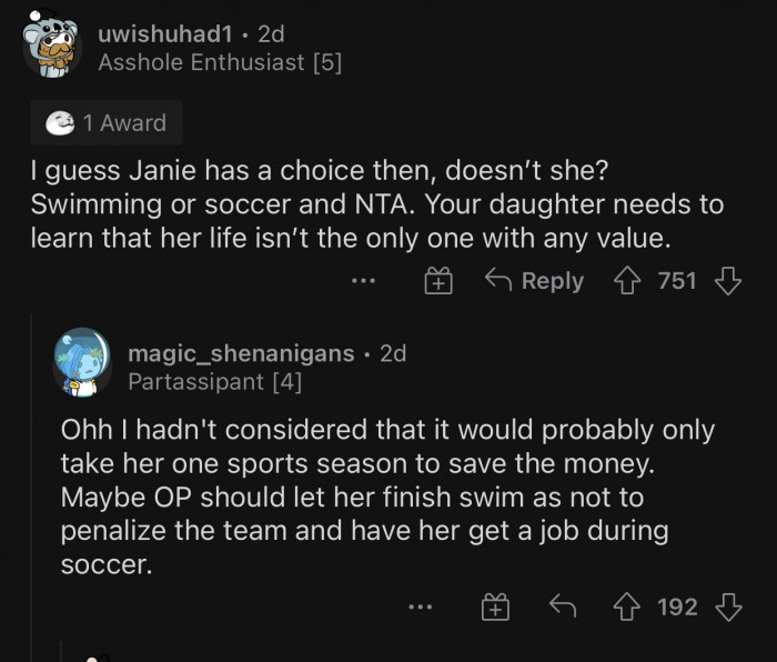 Janie has a choice to make now.