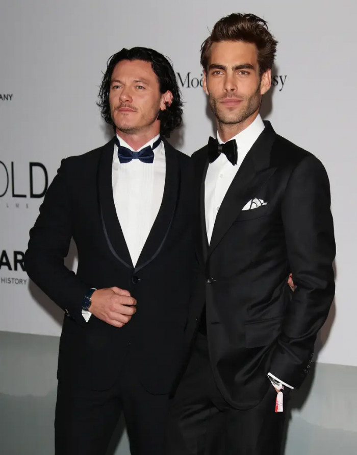 7. Then, there's Luke Evans and Jon Kortajarena