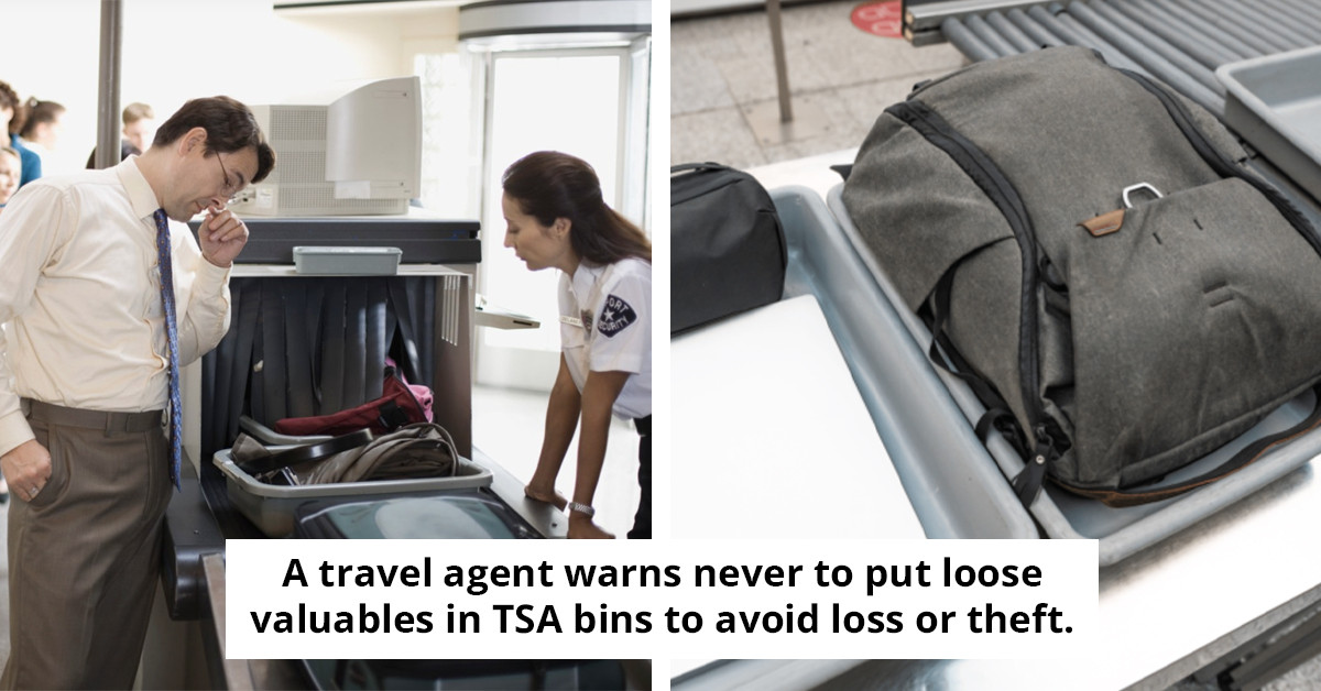 Expert reveals one item you should never put in TSA bins at airport security