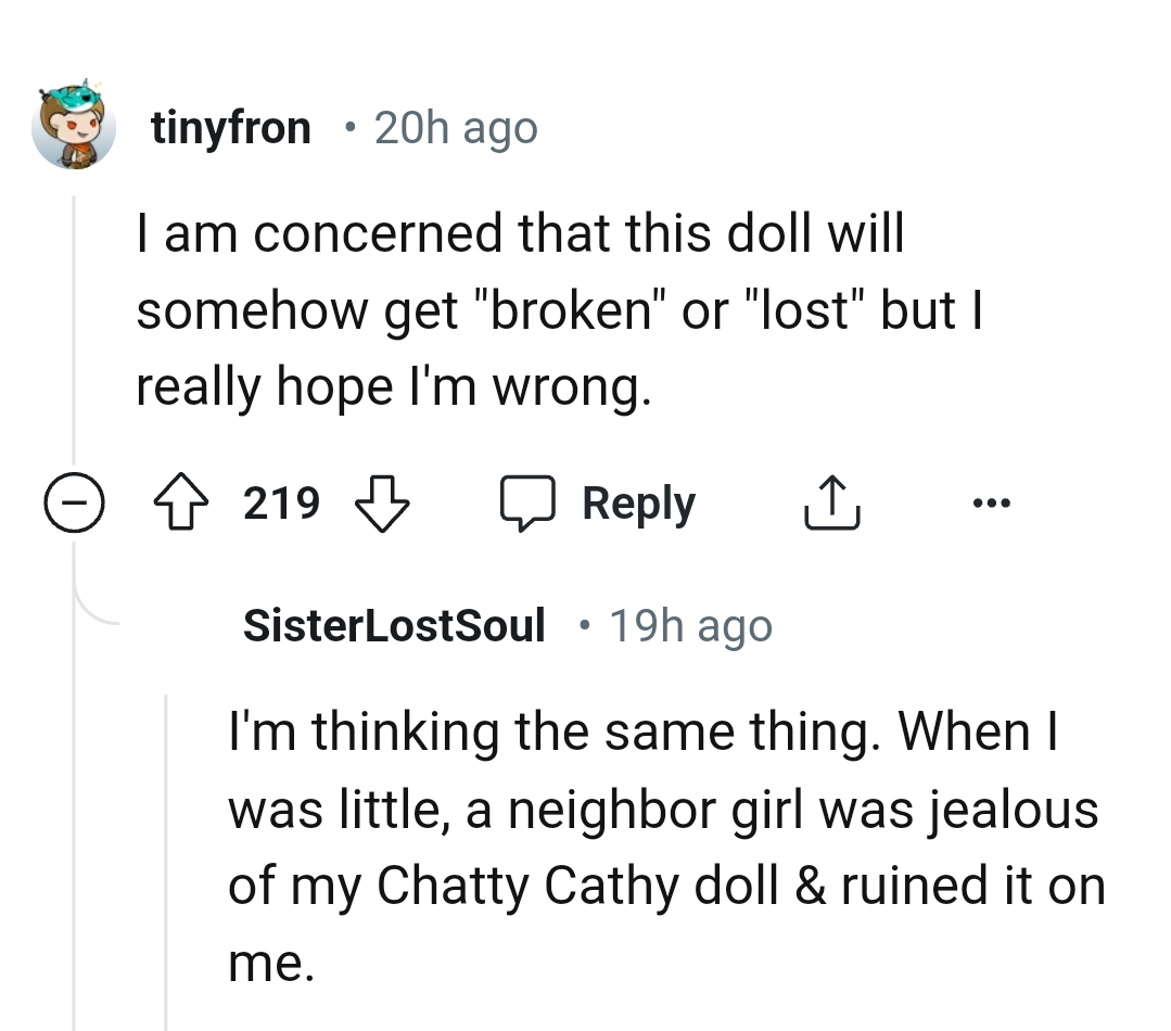 This Redditor hopes they are wrong