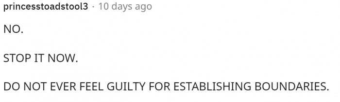 This is another two-parter and they had a lot of emotion behind their response.