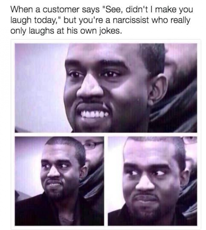 68. No, we're not entertained