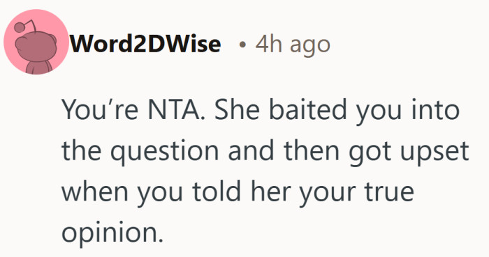 A truth delivered exactly as requested, just not as received.