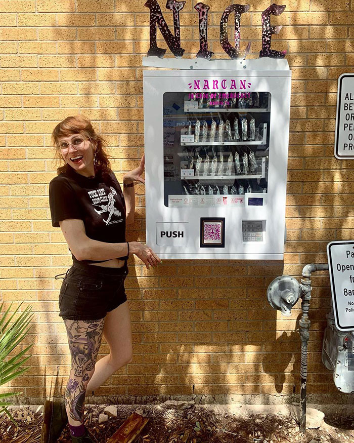 50. First Narcan Vending Machine In Austin At 4430 Menchaca