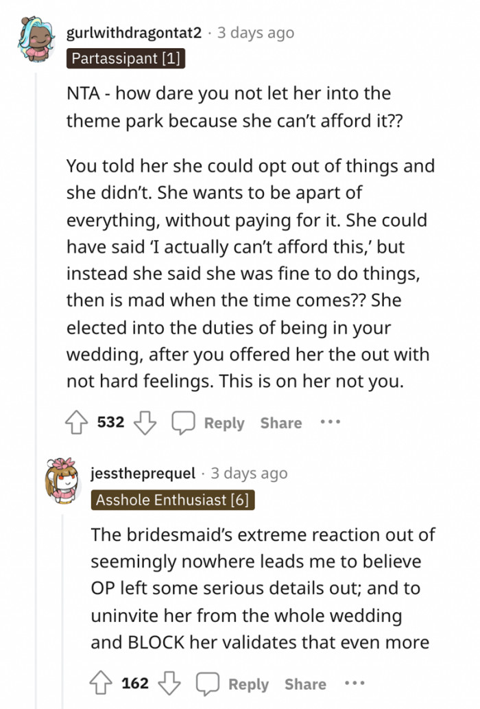 Maybe there is a backstory.