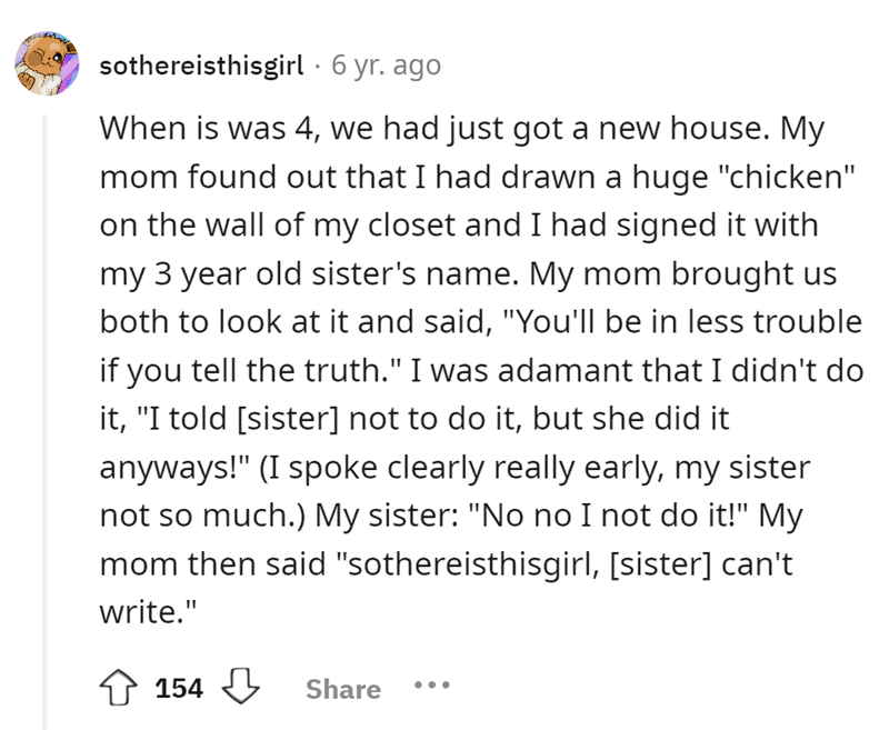 Totally believable...