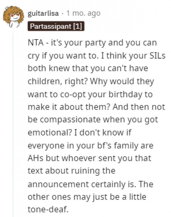 The people of Reddit were eager to share their opinions on this situation.