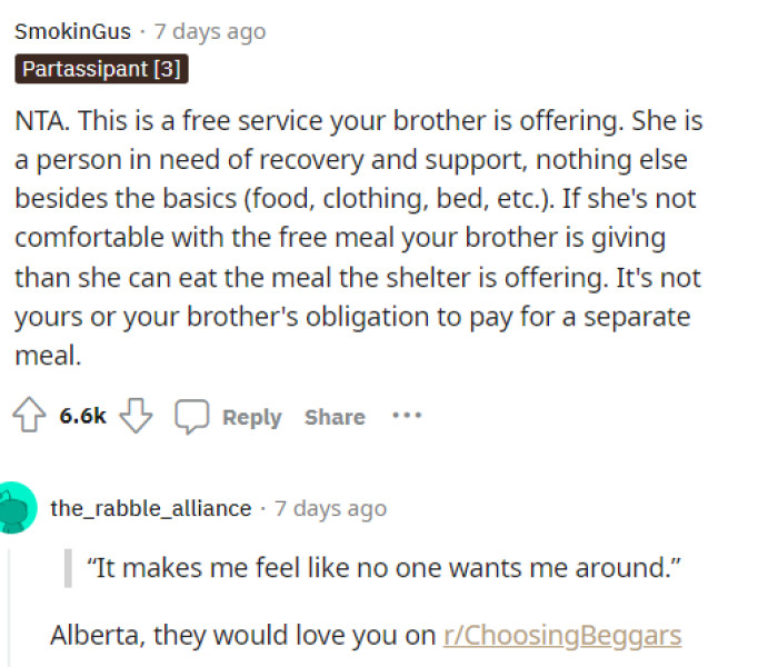 This is when people started commenting and sharing their perspectives on this situation. Many said that OP was NTA in this case and that they were simply doing their job.