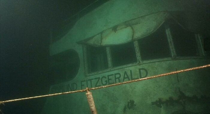 24. The Edmund Fitzgerald, What Remains Of It Today At The Bottom Of Lake Superior