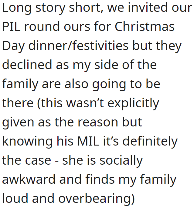 The OP already scheduled the time when the visitors will arrive. But her MIL has a problem with the time she set.