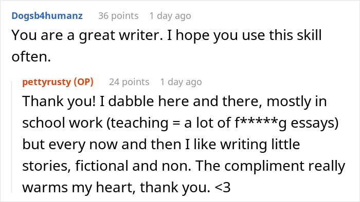 Anyways, here are some of the comments dropped by redditors