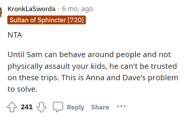 We feel that significant changes need to occur here for everyone to be okay.