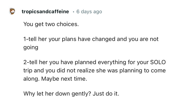 OP can pick from any of these two options