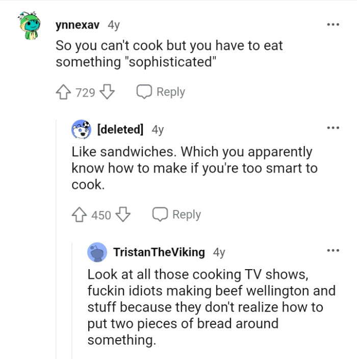 You're Too Smart to Cook
