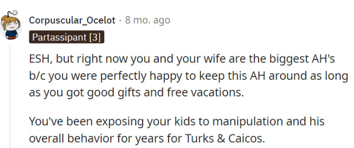 Exposing kids to manipulation. Yikes.