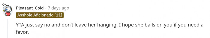 People weren't exactly nice in the comments.