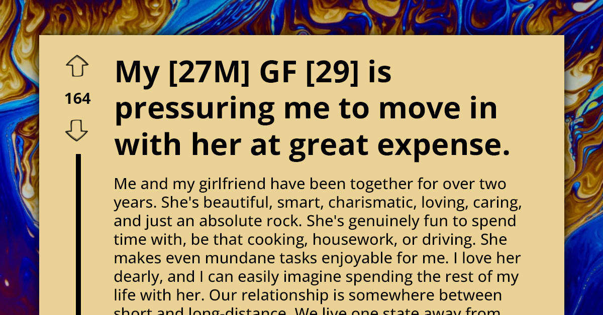 Boyfriend Struggles To Agree Moving Into His Girlfriend's Place  Because She Prioritizes City Life Over The Suburbs, Asks For Advice Online