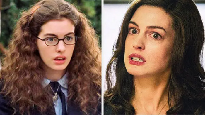 3. Anne Hathaway as Mia Thermopolis in The Princess Diaries (2001) and Sarah Bilott in Dark Waters (2019)