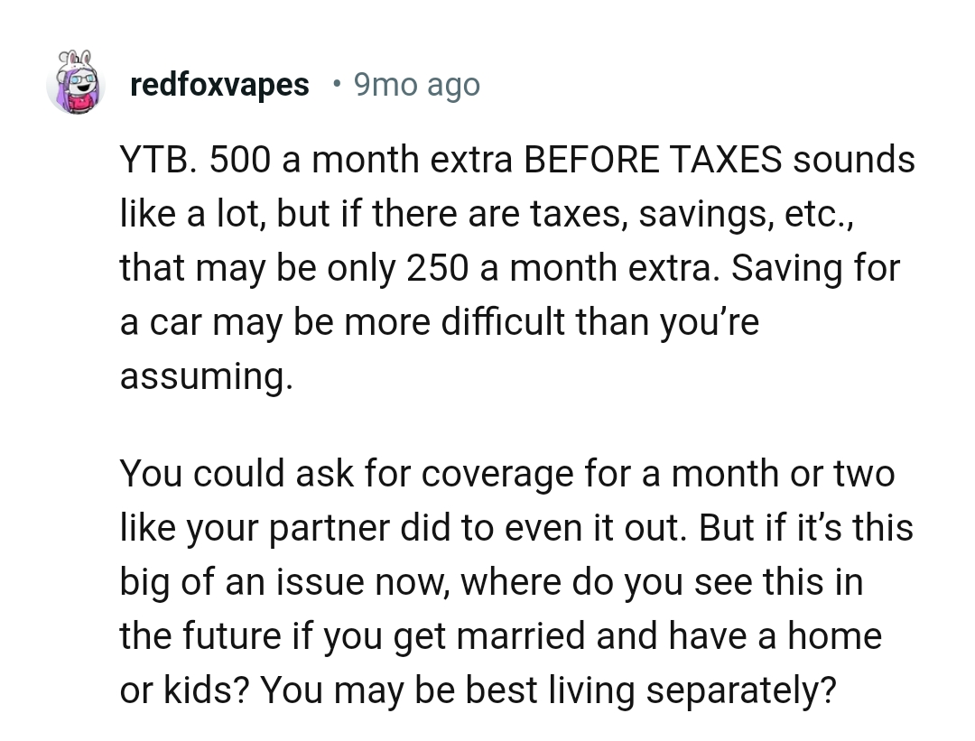 Saving for a car may be more difficult