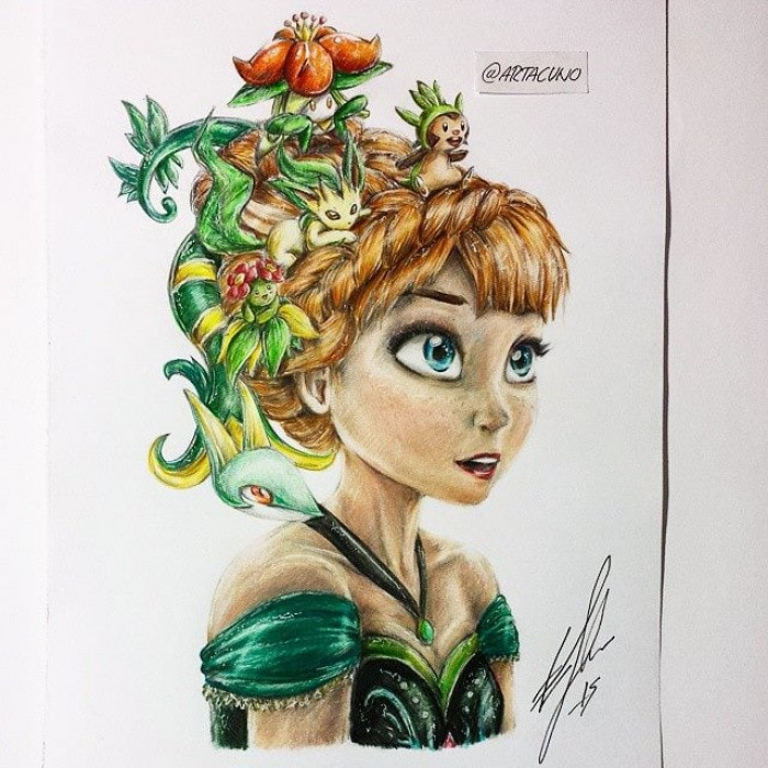 3. Anna and Grass Pokémon