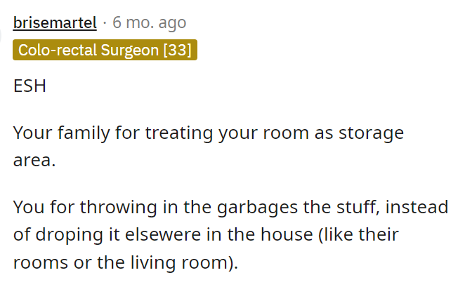 This might be the most fair answer, as we can see both sides in this.