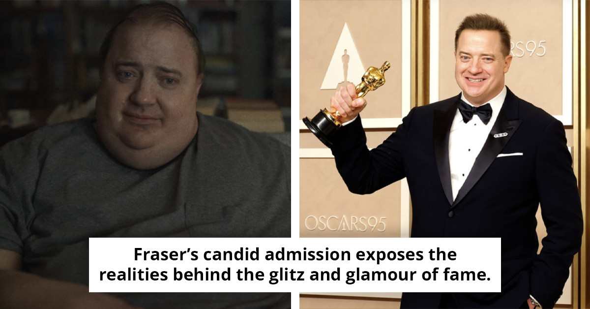 Heart-wrenching Revelation from Brendan Fraser Regarding His Career Despite Award-Winning Role