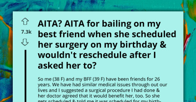 Woman Chooses Surgery Over Best Friend's Birthday, Faces Backlash
