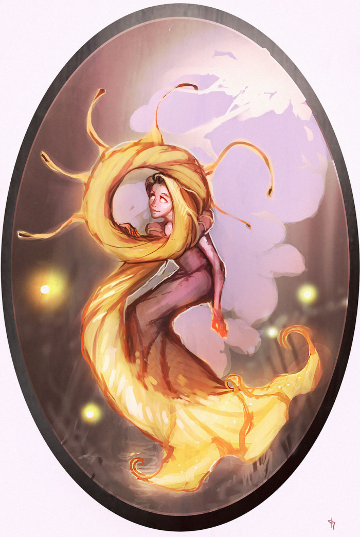 2. Rapunzel take 2: Element of Sun & Light